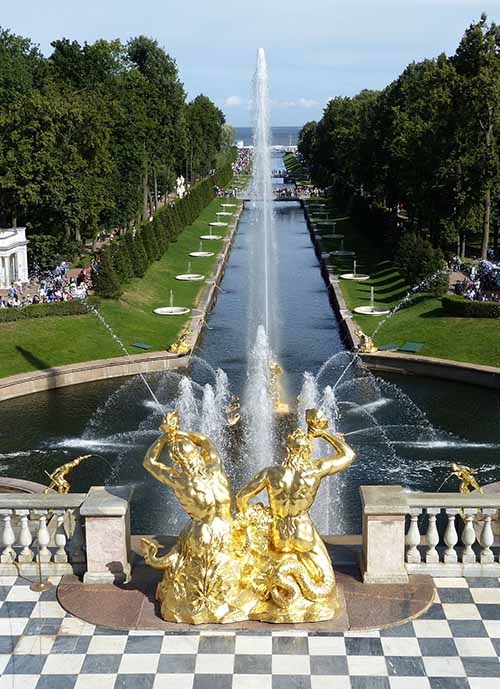 The Peterhof Palace Saint Petersburg Russia