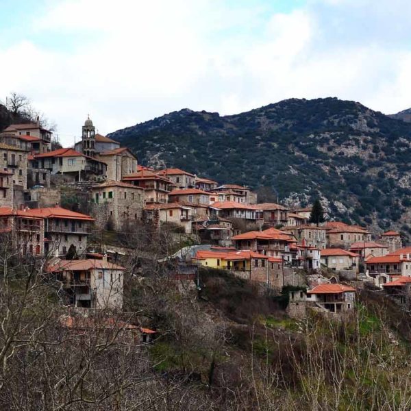 Dimitsana Village in Arcadia Peloponnese Greece