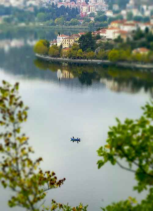 Kastoria lake western macedonia