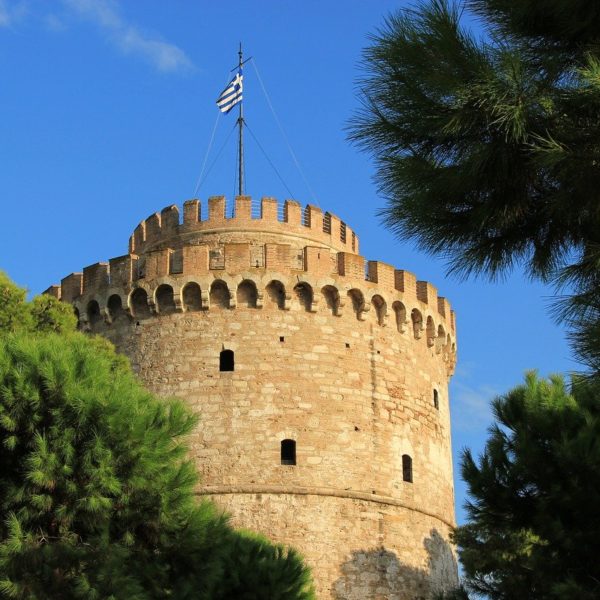 Thessaloniki white tower greece