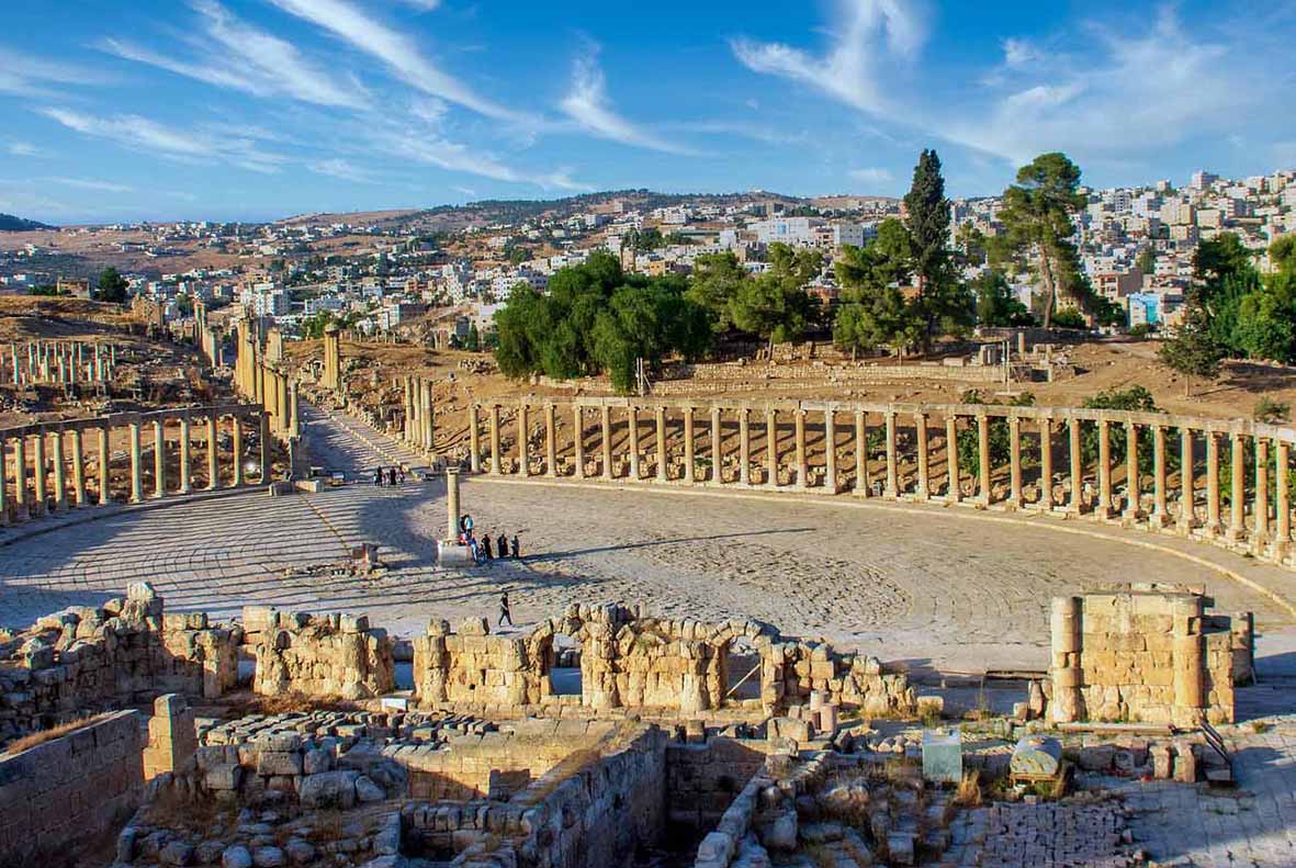 Ancient Roman City of Jerash Jordan