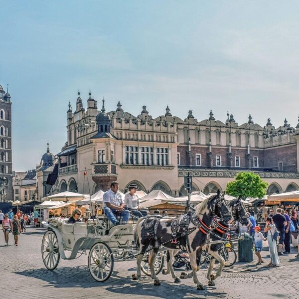 Krakow town square