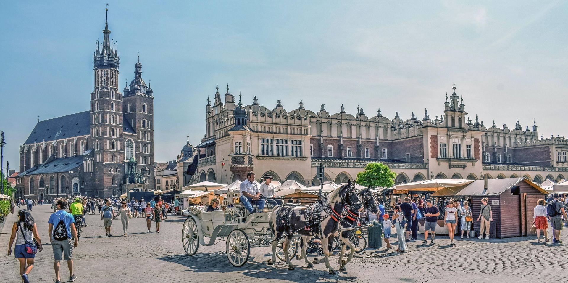 Krakow town square